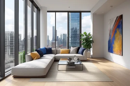 Découvrez comment sélectionner le revêtement de sol parfait pour un salon moderne et élégant.