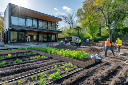 Concevez un jardin comestible lors de votre projet de rénovation grâce à une planification adaptée.